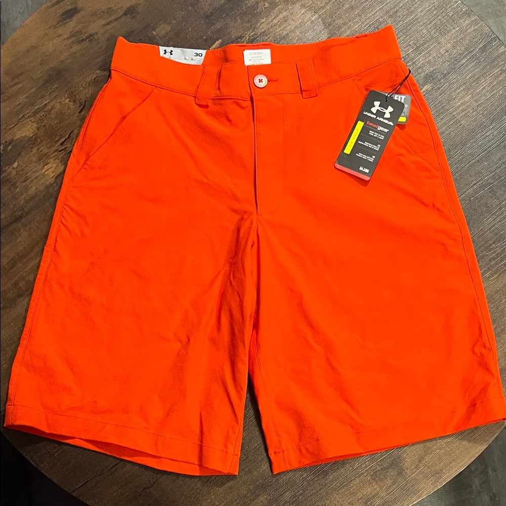 Under Armour Men's Athletic Shorts - Bright Orange